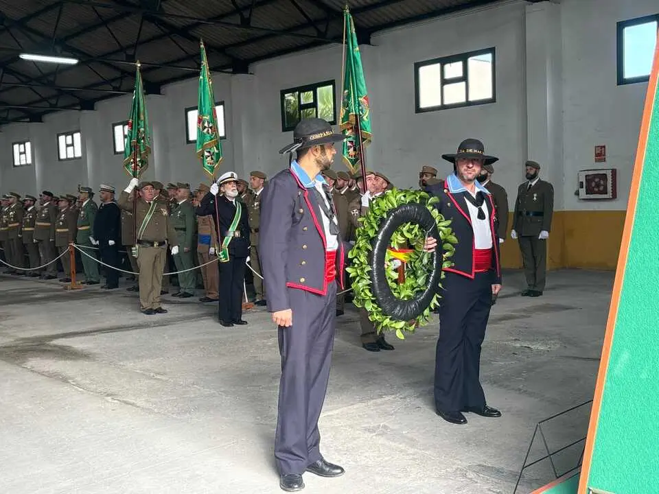 Para militar en honor a San Juan Bosco,  patr&oacute;n de Cuerpo de Especialistas del Ejercito de Tierra. Foto; Alma Palomino