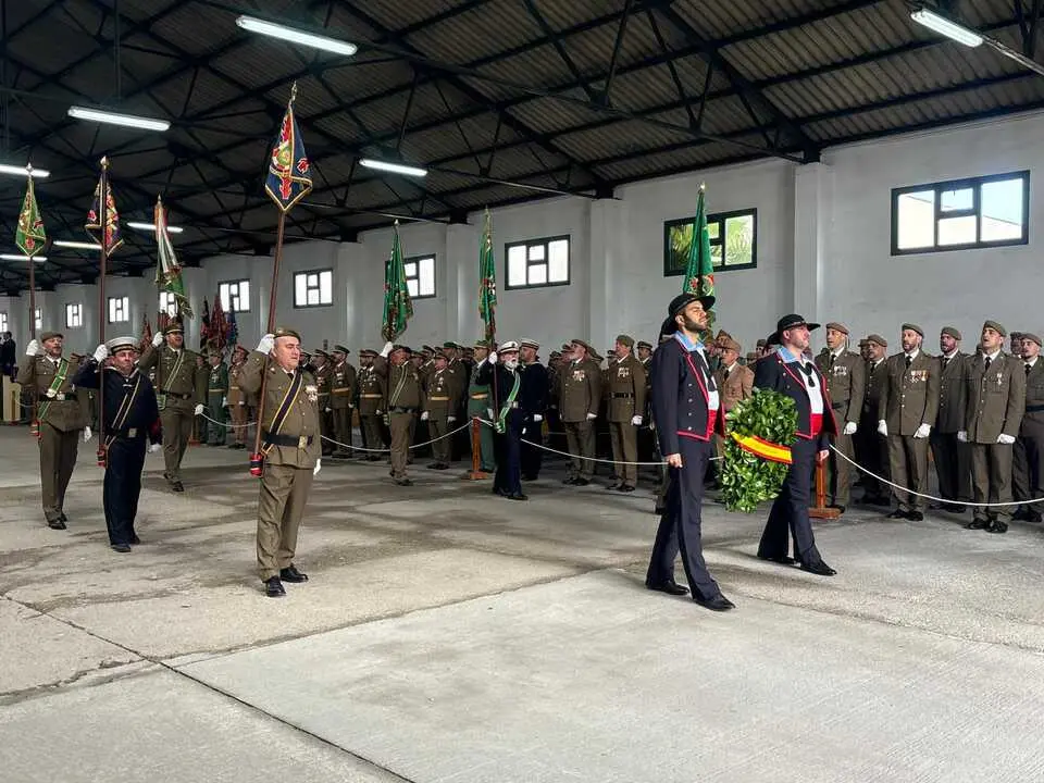 Para militar en honor a San Juan Bosco,  patr&oacute;n de Cuerpo de Especialistas del Ejercito de Tierra. Foto; Alma Palomino