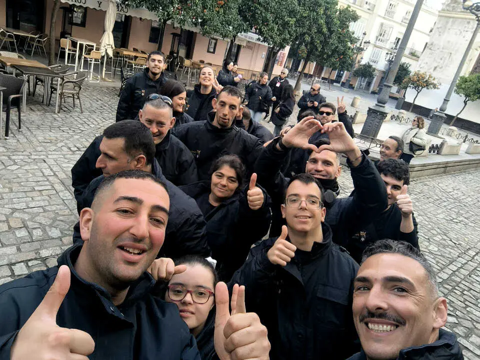 Equipo de la AD Ceuta FC de la Liga Genuine en C&aacute;diz  (18)