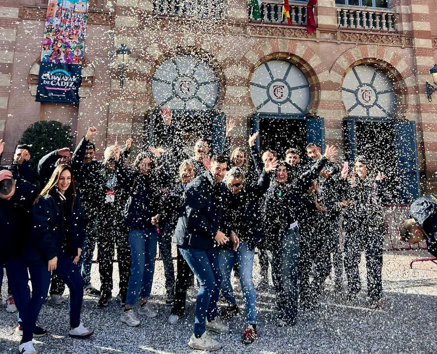 Equipo de la AD Ceuta FC de la Liga Genuine en C&aacute;diz  (8)