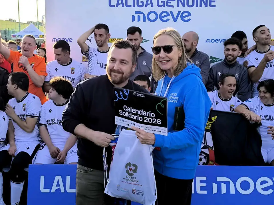 Equipo de la AD Ceuta FC de la Liga Genuine en C&aacute;diz  (5)