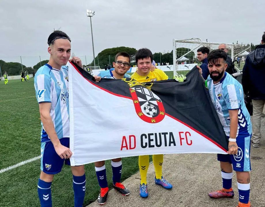 La Fundaci&oacute;n de la AD Ceuta FC en la segunda fase de la Liga Genuine (3)