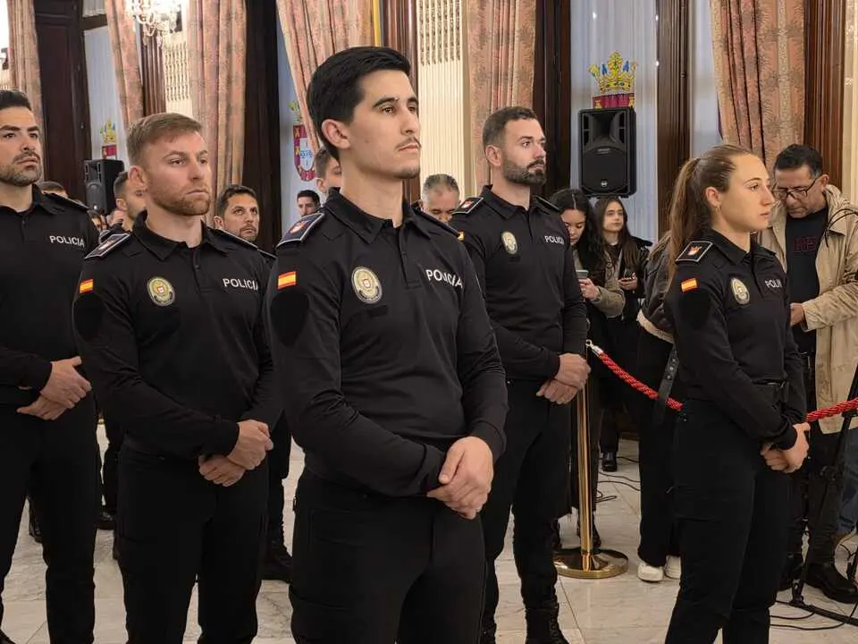 Presentaci&oacute;n de los nuevos Polic&iacute;as Locales de Ceuta. Foto: Laura Ortiz