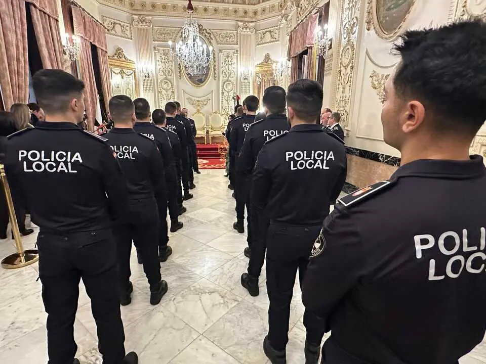 Presentaci&oacute;n de los nuevos Polic&iacute;as Locales de Ceuta. Foto: Mohamed Ettouileb