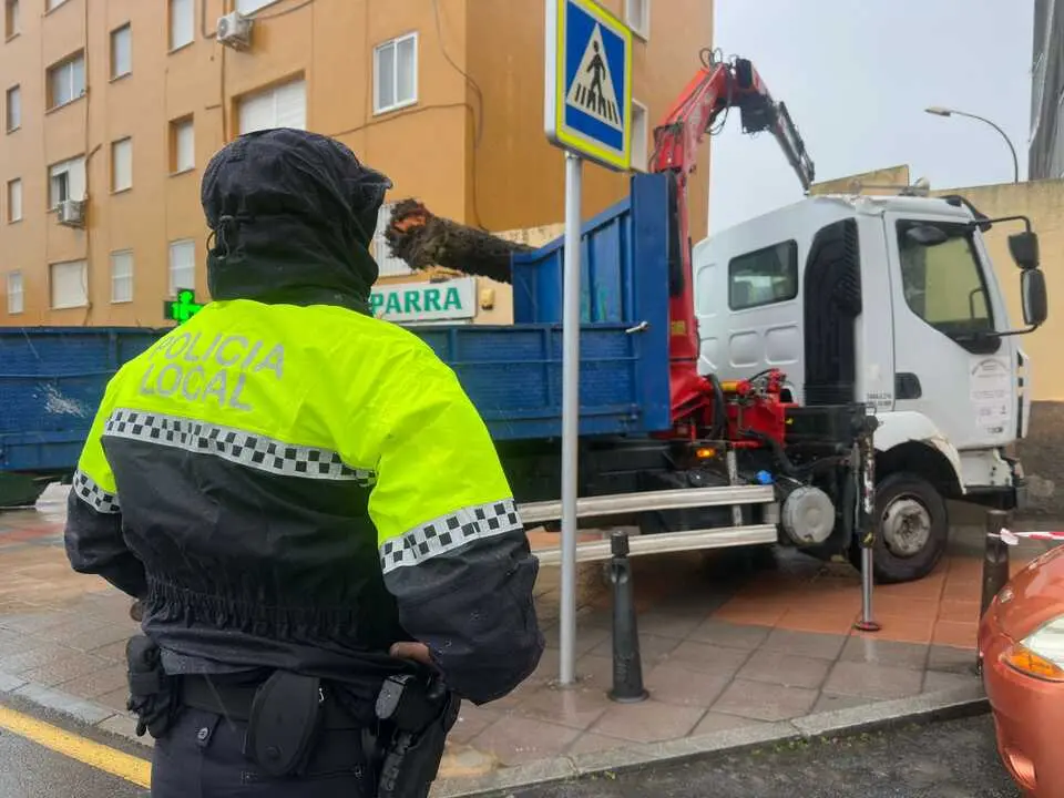 Los efectos de la alerta naranja en Ceuta Mohammed Ettouileb