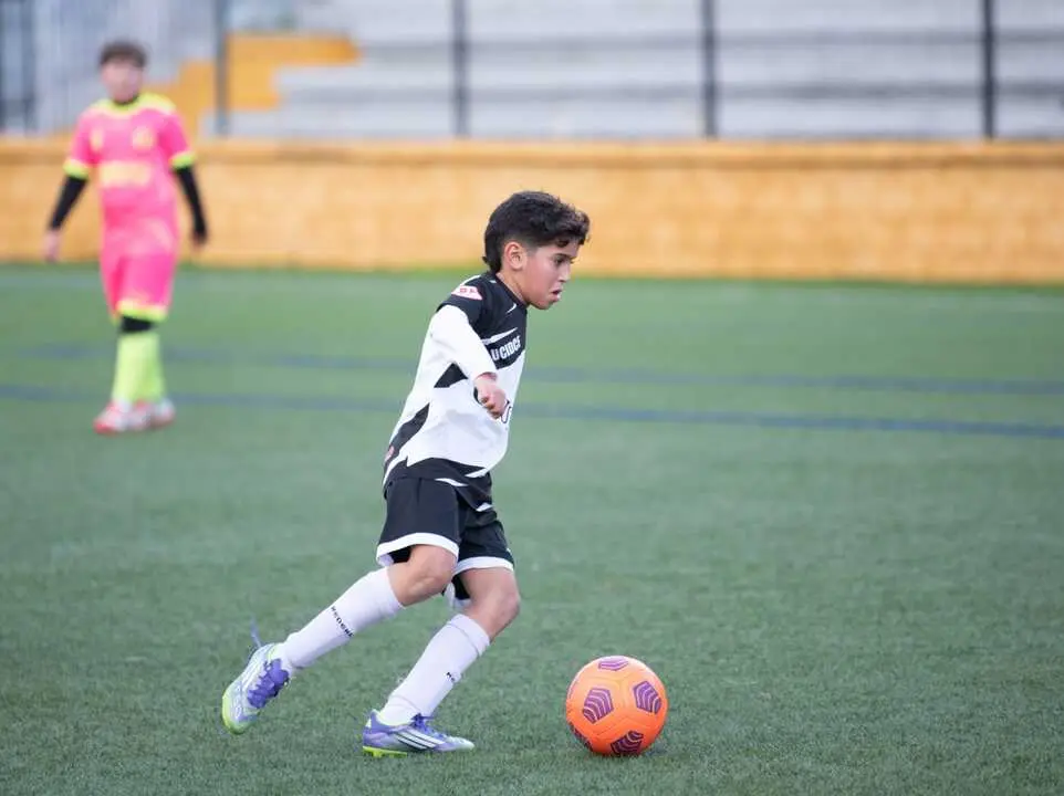 Jornada de f&uacute;tbol base de la RFFCE durante este viernes 6 de febrero en el Jos&eacute; Benoliel. Foto: Ra&uacute;l Fern&aacute;ndez
