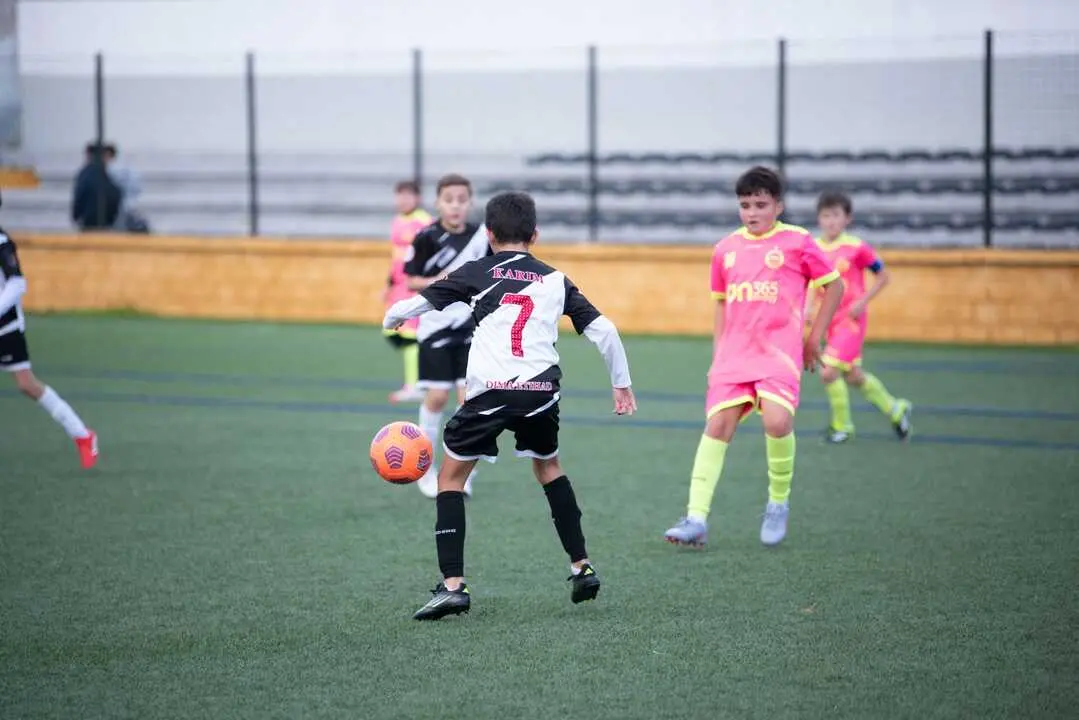 Jornada de f&uacute;tbol base de la RFFCE durante este viernes 6 de febrero en el Jos&eacute; Benoliel. Foto: Ra&uacute;l Fern&aacute;ndez