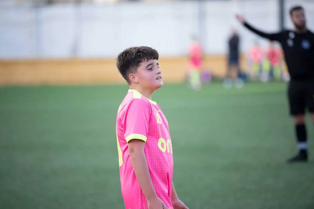 Jornada de f&uacute;tbol base de la RFFCE durante este viernes 6 de febrero en el Jos&eacute; Benoliel. Foto: Ra&uacute;l Fern&aacute;ndez