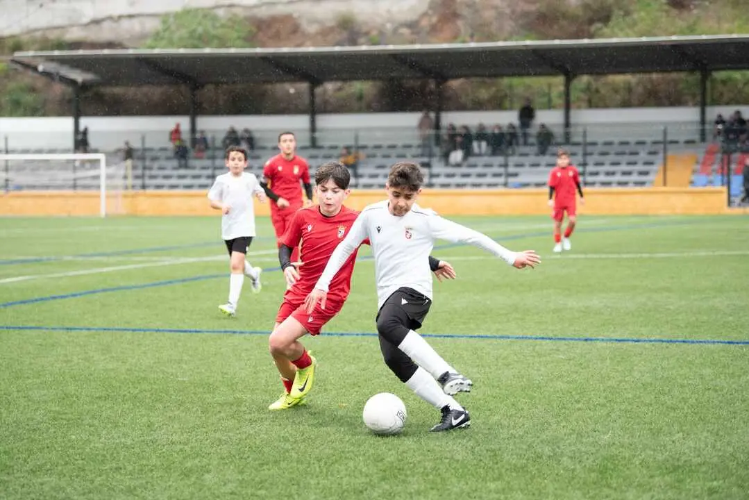 Jornada de f&uacute;tbol base de la RFFCE durante este viernes 6 de febrero en el Jos&eacute; Benoliel. Foto: Ra&uacute;l Fern&aacute;ndez