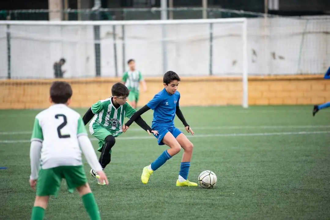 Jornada de f&uacute;tbol base de la RFFCE durante este viernes 6 de febrero en el Jos&eacute; Benoliel. Foto: Ra&uacute;l Fern&aacute;ndez