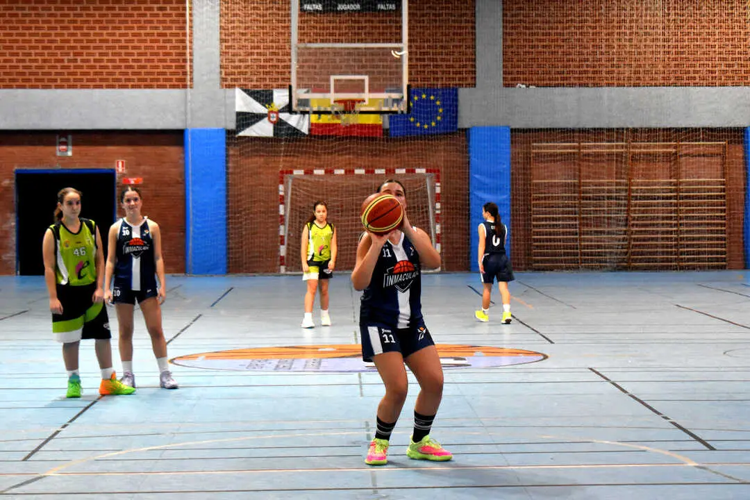 Encuentro de la Liga Auton&oacute;mica de Baloncesto entre el CB Ceuta y el CB La Inmaculada (6)
