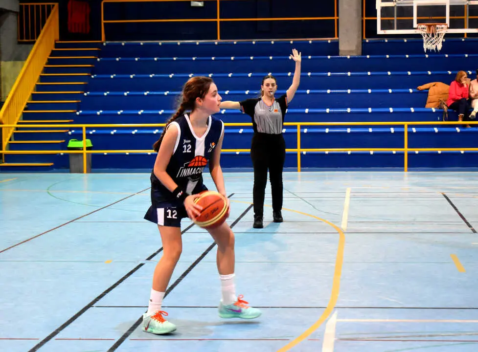 Encuentro de la Liga Auton&oacute;mica de Baloncesto entre el CB Ceuta y el CB La Inmaculada (1)