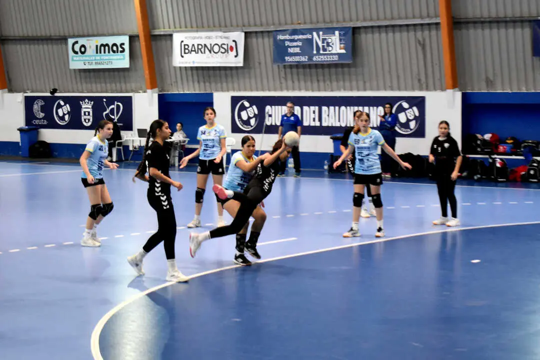 Encuentro de Liga Andaluza de Balonmano Infantil entre el CB Ram&oacute;n y Cajal y el Algeciras Promesas (14)