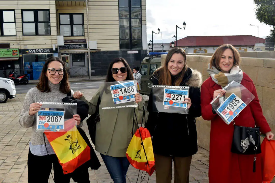 Primera jornada de recogida de dorsales de la Cuna de la Legi&oacute;n de 2026