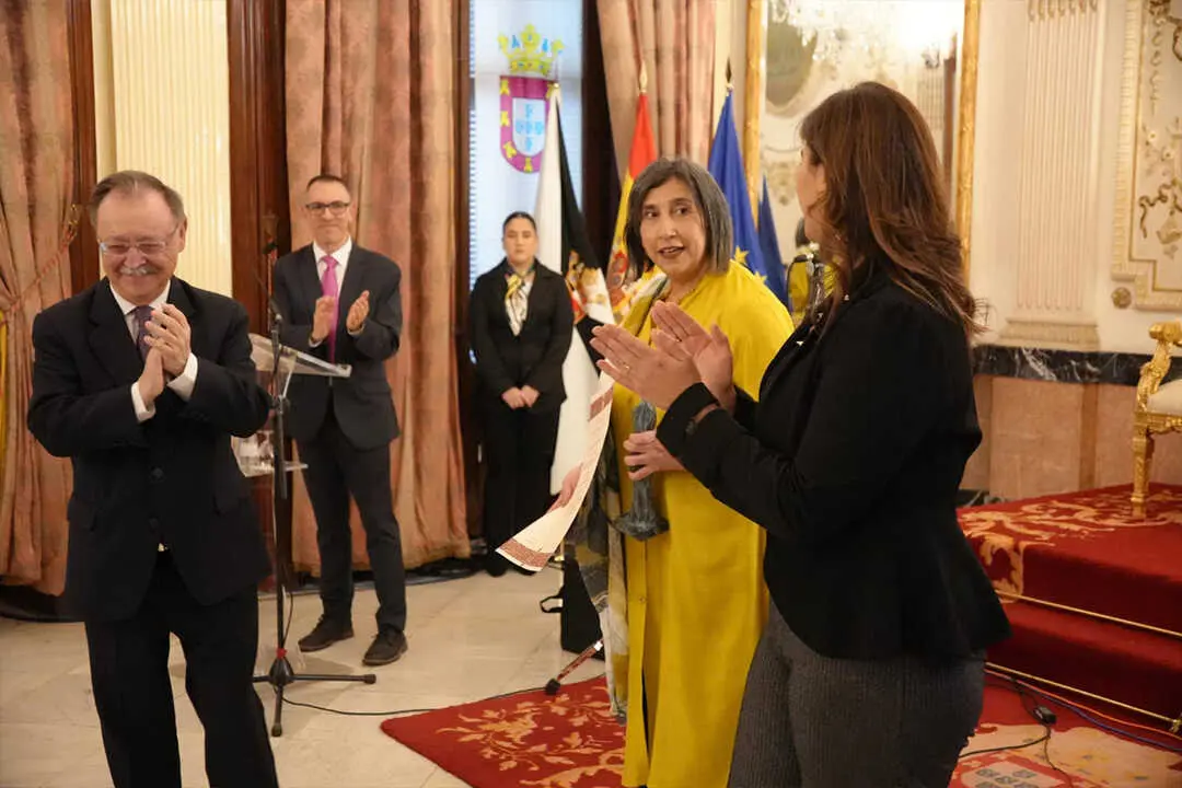 Entrega del Premio Mar&iacute;a de Eza 2026 a Sony Vadehes / Foto. Ciudad