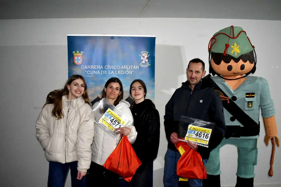 Tercera jornada de recogidas de dorsales de la Cuna de la Legi&oacute;n (5)