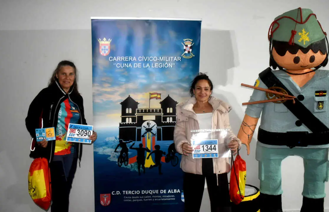 Tercera jornada de recogidas de dorsales de la Cuna de la Legi&oacute;n (3)