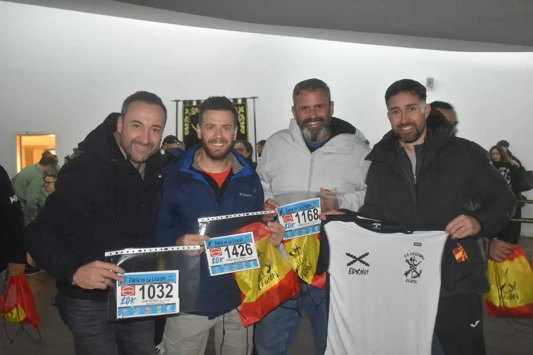 Tercera jornada de recogidas de dorsales de la Cuna de la Legi&oacute;n