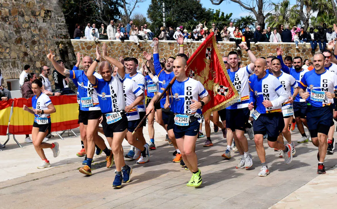 Llegada a meta en la d&eacute;cima edici&oacute;n de la Cuna de la Legi&oacute;n de Ceuta (28)