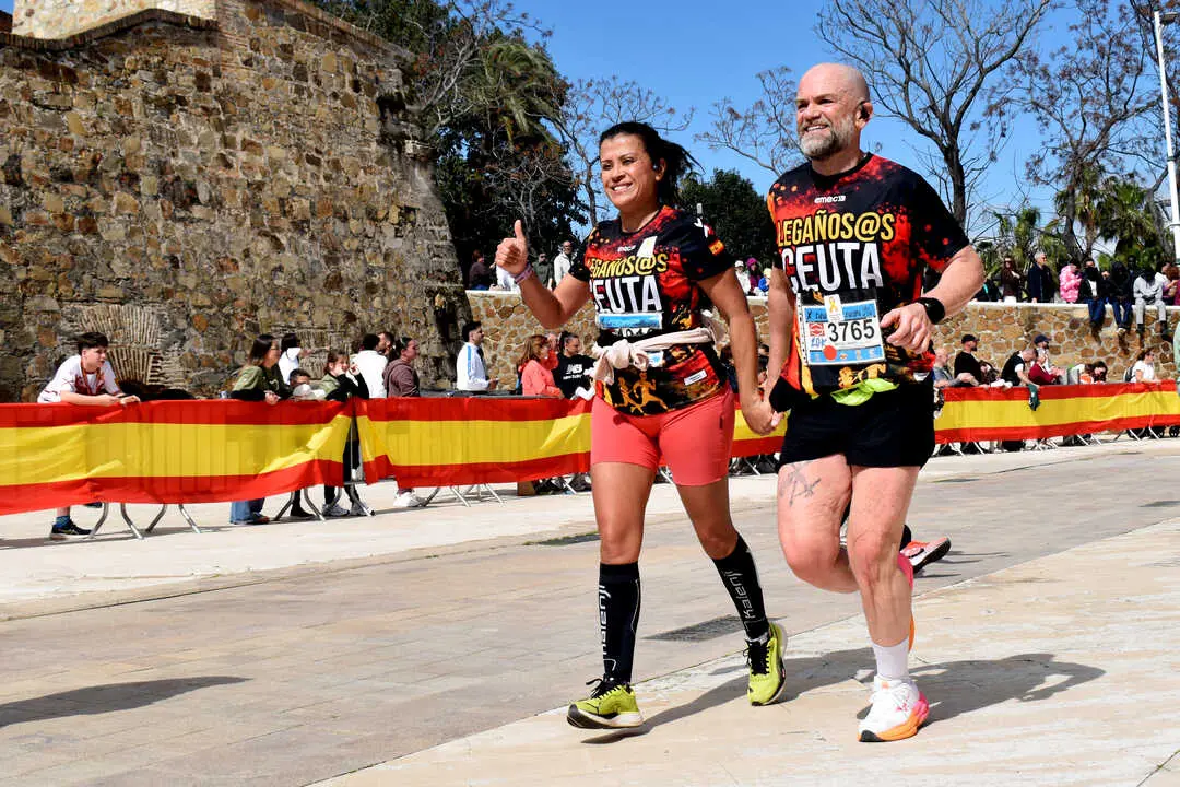 Llegada a meta en la d&eacute;cima edici&oacute;n de la Cuna de la Legi&oacute;n de Ceuta (14)