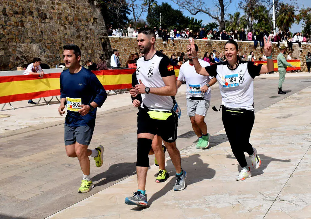 Llegada a meta en la d&eacute;cima edici&oacute;n de la Cuna de la Legi&oacute;n de Ceuta (4)