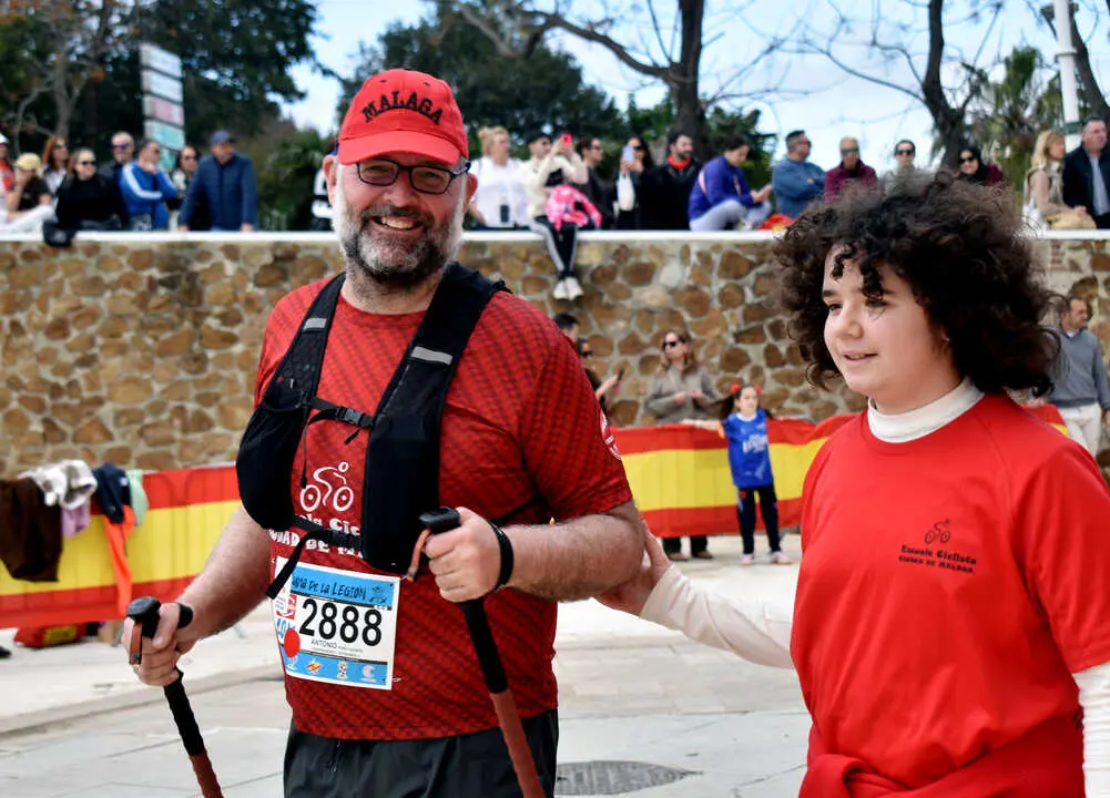Llegada a la meta de la Cuna de la Legi&oacute;n de Ceuta en su d&eacute;cima edici&oacute;n (81)
