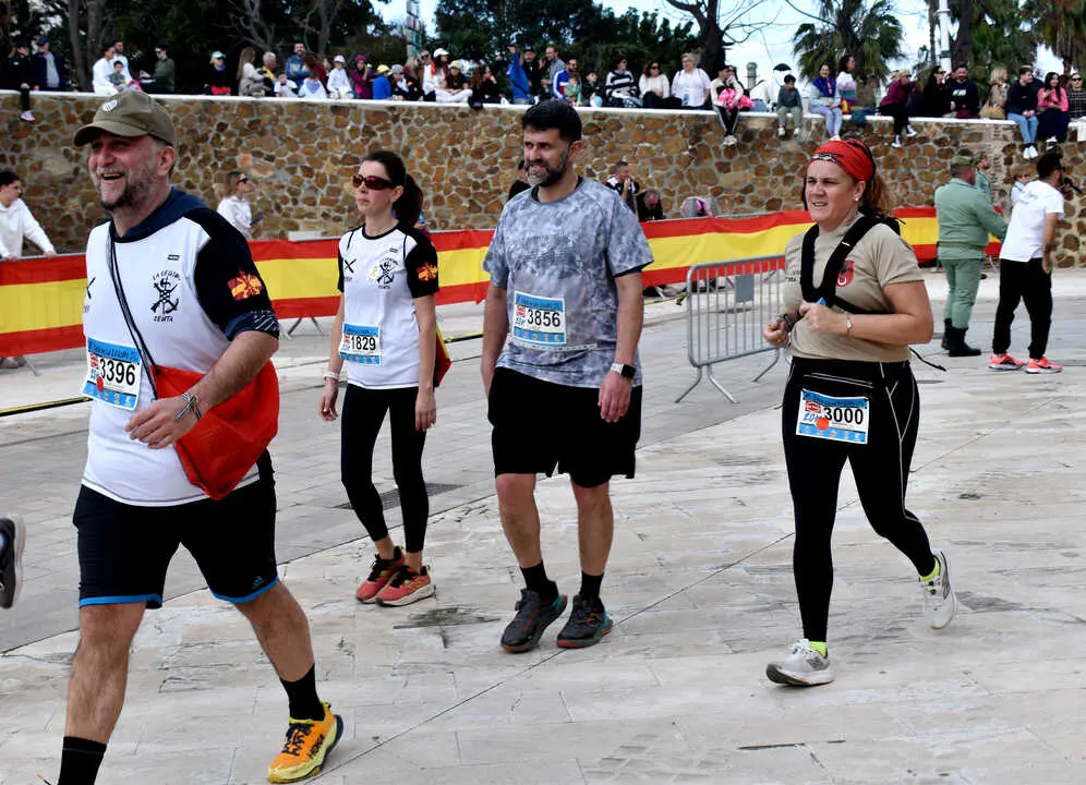 Llegada a la meta de la Cuna de la Legi&oacute;n de Ceuta en su d&eacute;cima edici&oacute;n (35)