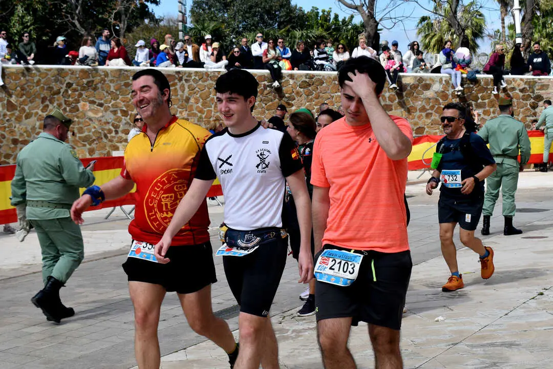 Llegada a la meta de la Cuna de la Legi&oacute;n de Ceuta en su d&eacute;cima edici&oacute;n (12)