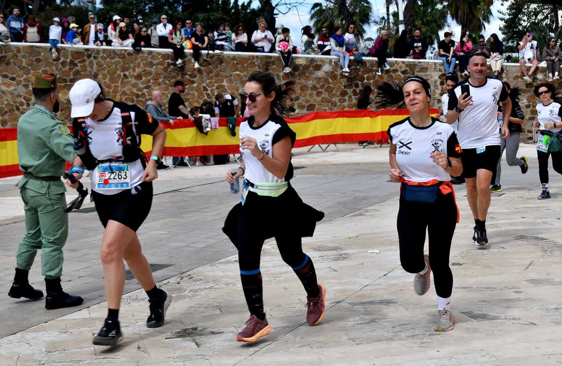 Llegada a la meta de la Cuna de la Legi&oacute;n de Ceuta en su d&eacute;cima edici&oacute;n (1)
