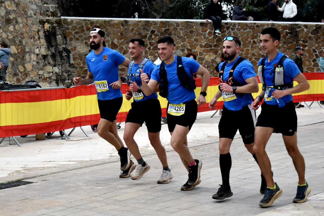 Llegada a meta de la prueba de 50 kil&oacute;metros de la Cuna de la Legi&oacute;n de Ceuta (61)