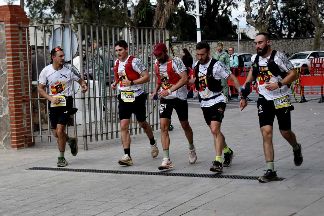 Llegada a meta de la prueba de 50 kil&oacute;metros de la Cuna de la Legi&oacute;n de Ceuta (54)