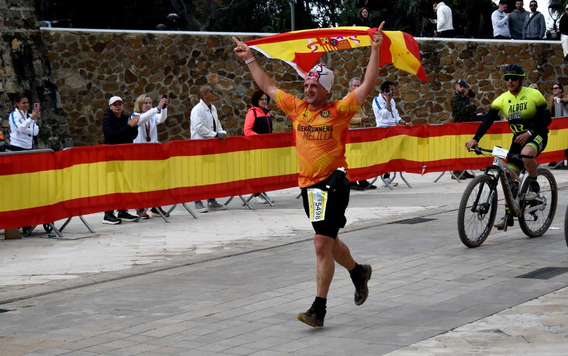 Llegada a meta de la prueba de 50 kil&oacute;metros de la Cuna de la Legi&oacute;n de Ceuta (36)