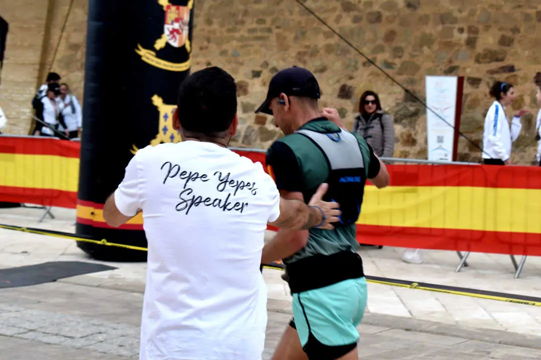 Llegada a meta de la prueba de 50 kil&oacute;metros de la Cuna de la Legi&oacute;n de Ceuta (7)