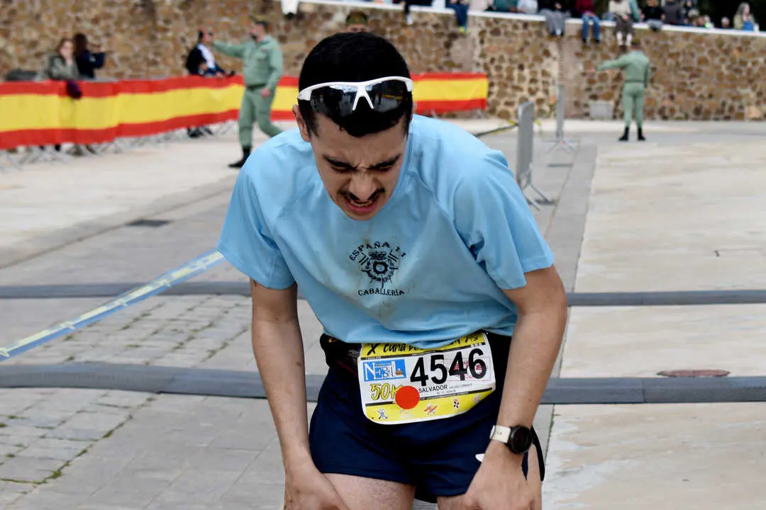Llegada a meta de la prueba de 50 kil&oacute;metros de la Cuna de la Legi&oacute;n de Ceuta (4)