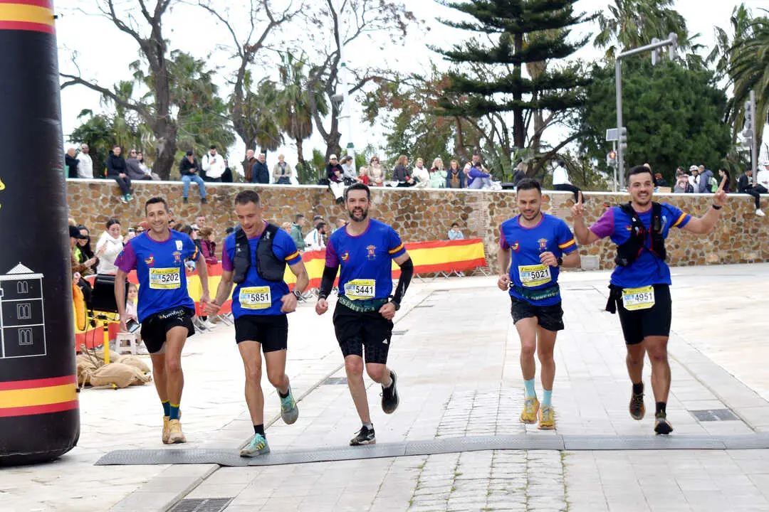 Llegada a meta de la prueba de 50 kil&oacute;metros de la Cuna de la Legi&oacute;n de Ceuta (94)