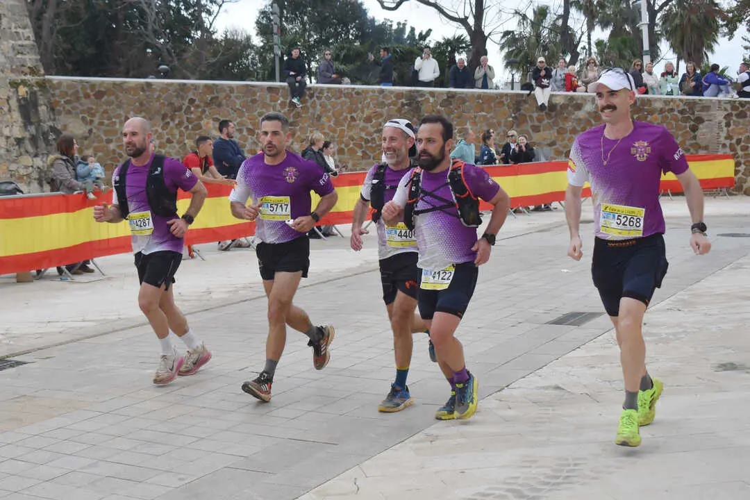 Llegada a meta de la prueba de 50 kil&oacute;metros de la Cuna de la Legi&oacute;n de Ceuta (83)