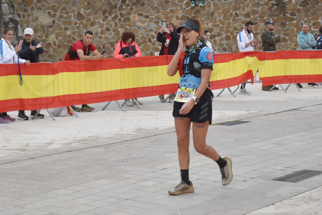 Llegada a meta de la prueba de 50 kil&oacute;metros de la Cuna de la Legi&oacute;n de Ceuta (72)