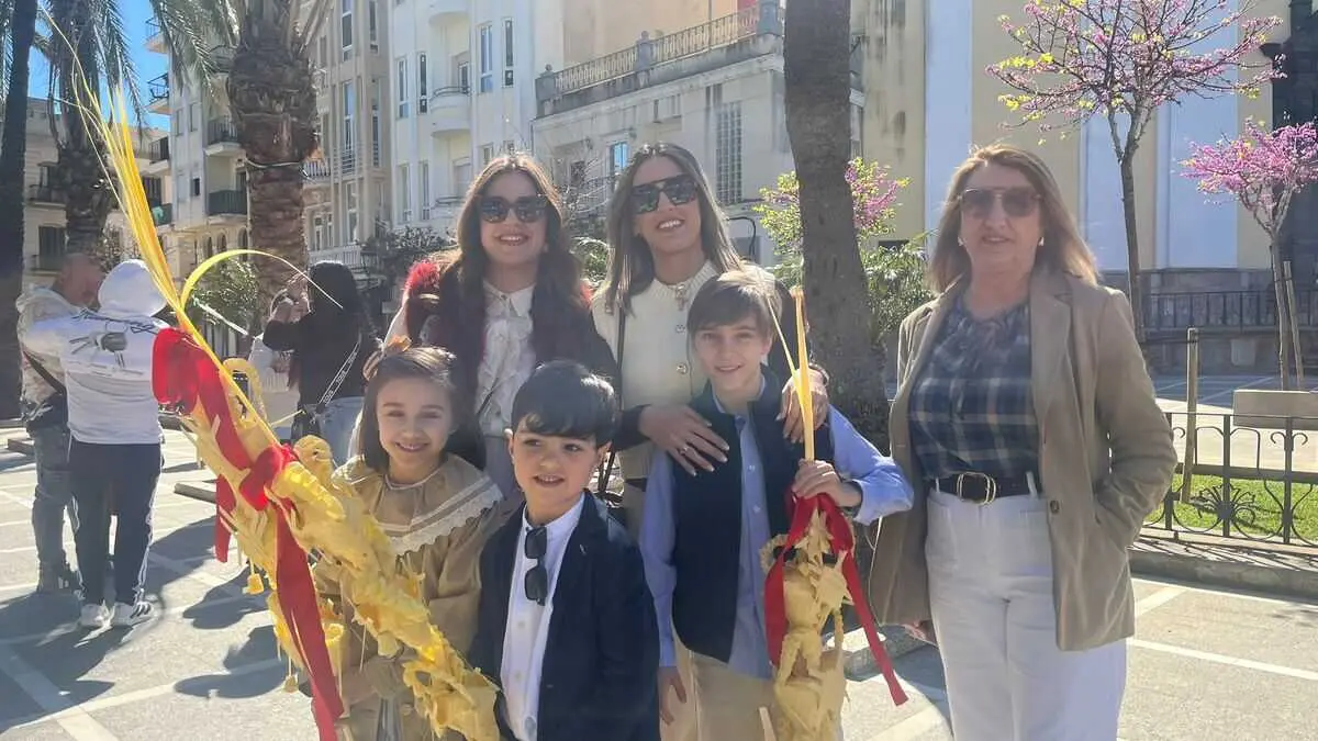 Bendici&oacute;n de palmas del Domingo de Ramos / Andr&eacute;s Illescas