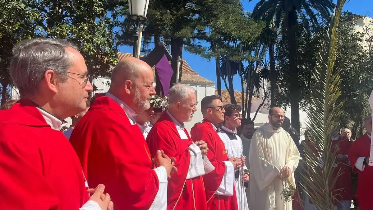 Bendici&oacute;n de palmas del Domingo de Ramos / Andr&eacute;s Illescas