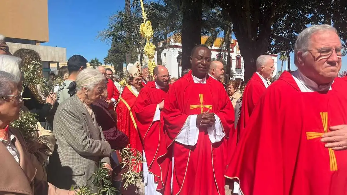 Bendici&oacute;n de palmas del Domingo de Ramos / Andr&eacute;s Illescas