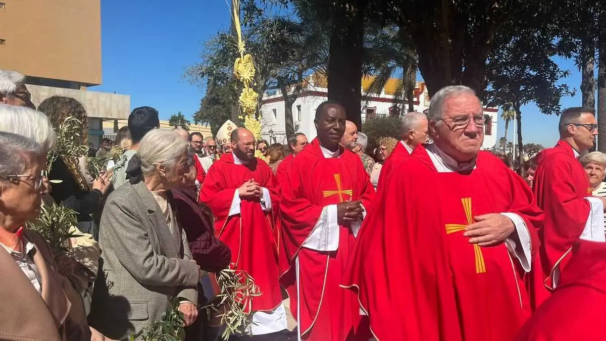 Bendici&oacute;n de palmas del Domingo de Ramos / Andr&eacute;s Illescas