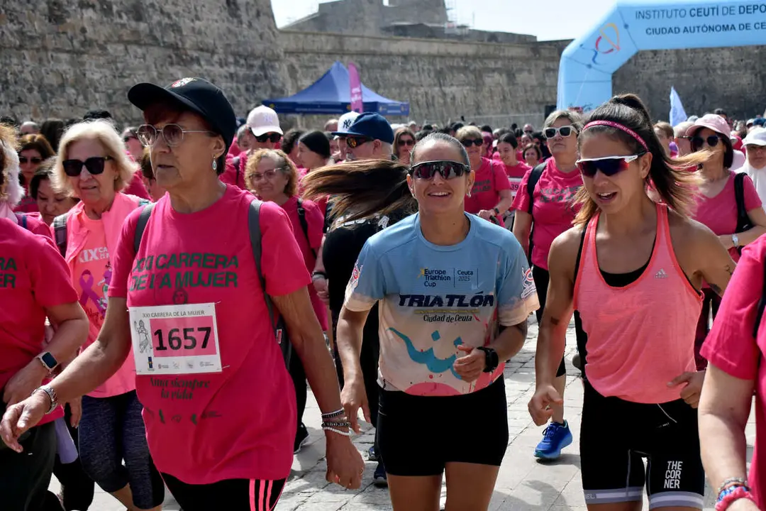 Carrera de la Mujer de Ceuta. Foto: Rafa B&aacute;ez