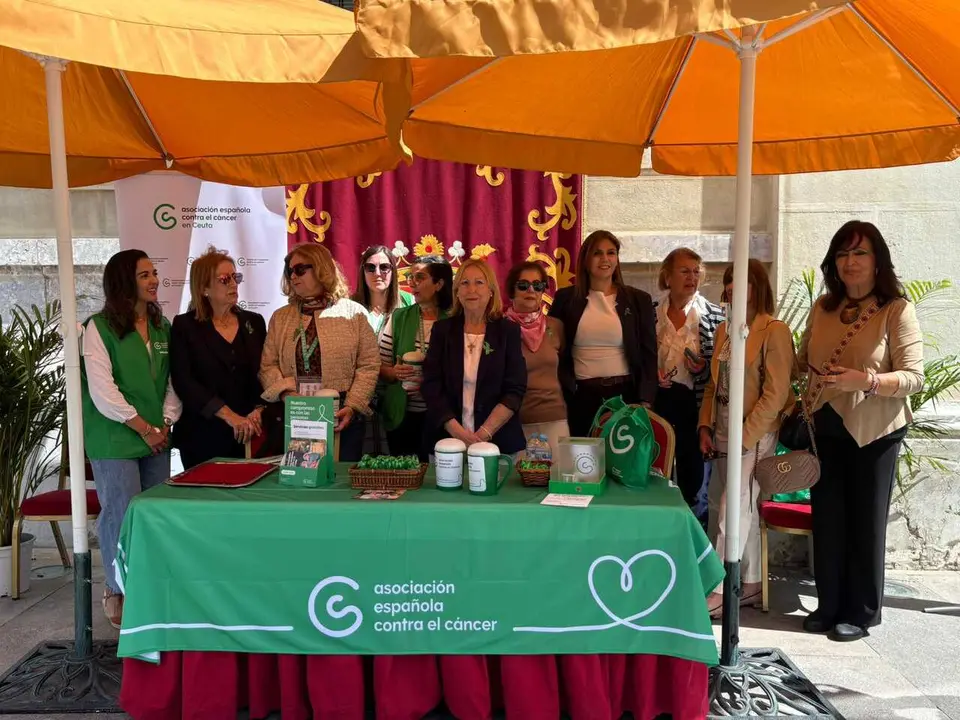 Ceuta se une en la luca contra el c&aacute;ncer. Foto: Alma Palomino