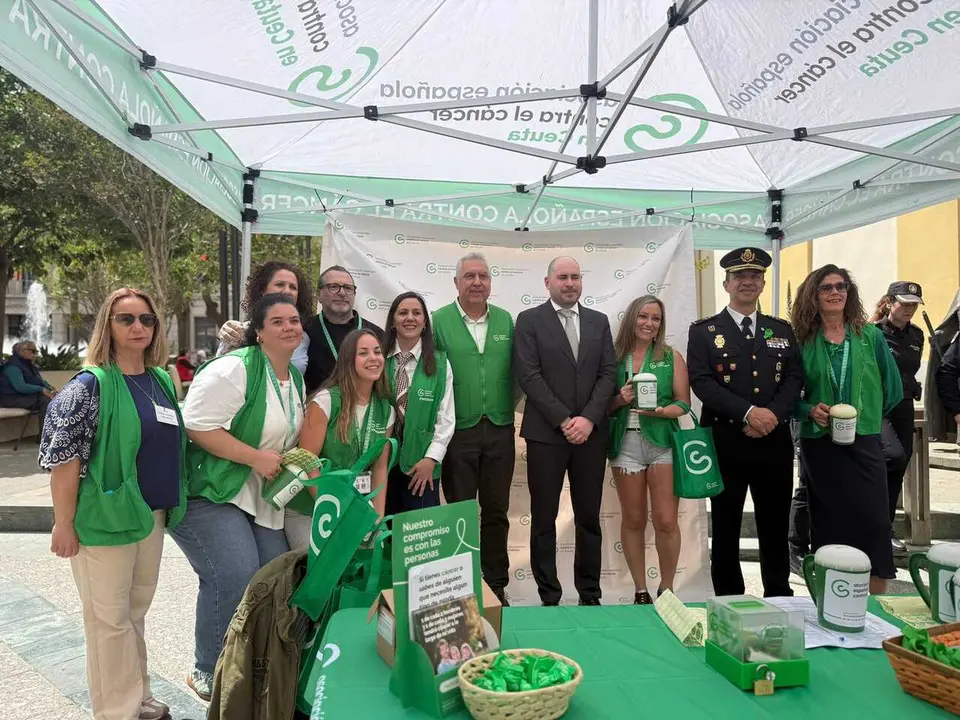 Ceuta se une en la luca contra el c&aacute;ncer. Foto: Alma Palomino