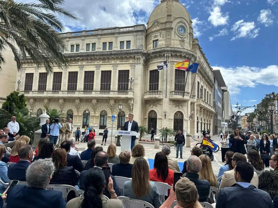 Acto del D&iacute;a de Europa del PPE en la Plaza de &Aacute;frica / Mohamed Ettouileb