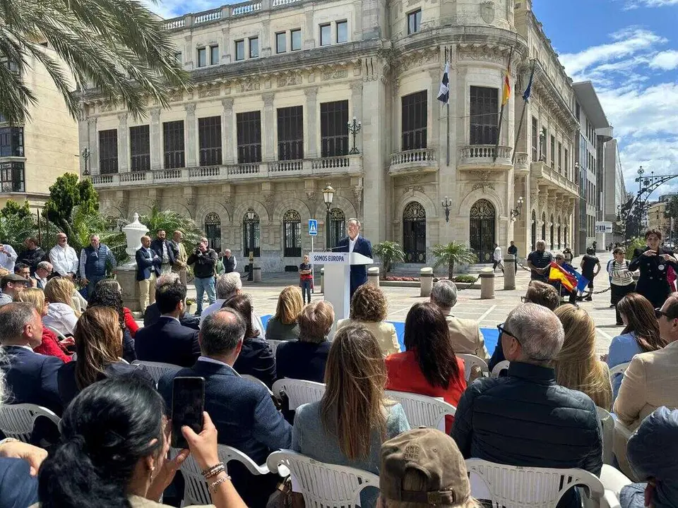 Acto del D&iacute;a de Europa del PPE en la Plaza de &Aacute;frica / Mohamed Ettouileb
