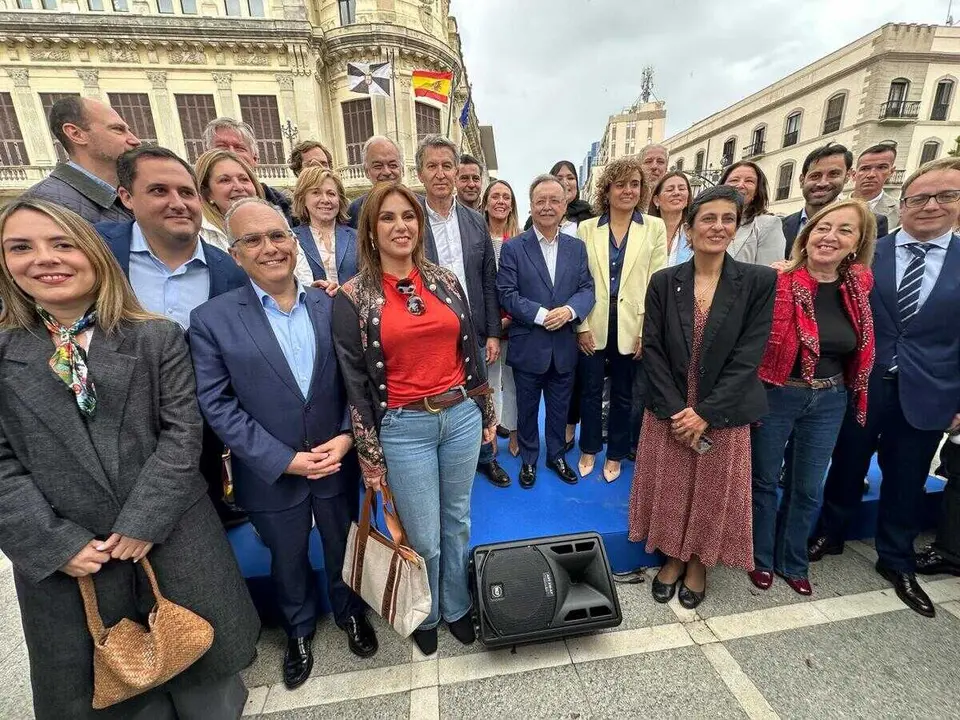 Acto del D&iacute;a de Europa del PPE en la Plaza de &Aacute;frica / Mohamed Ettouileb