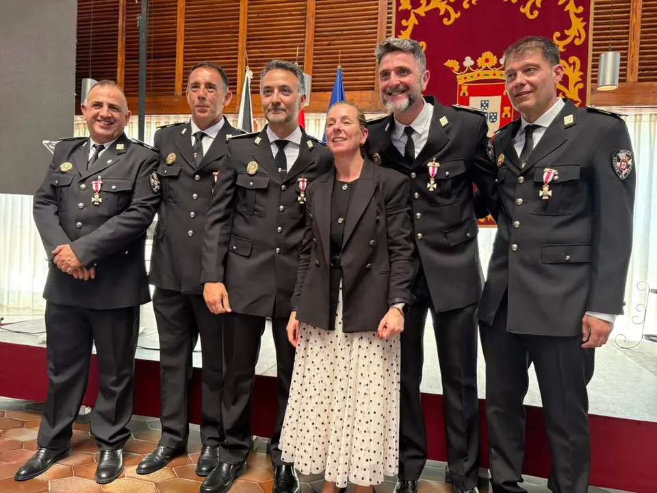 Acto institucional con motivo de San Urbano, patr&oacute;n de la Polic&iacute;a Local. Foto: Alma Palomino