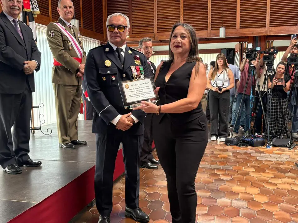 Acto institucional con motivo de San Urbano, patr&oacute;n de la Polic&iacute;a Local. Foto: Alma Palomino
