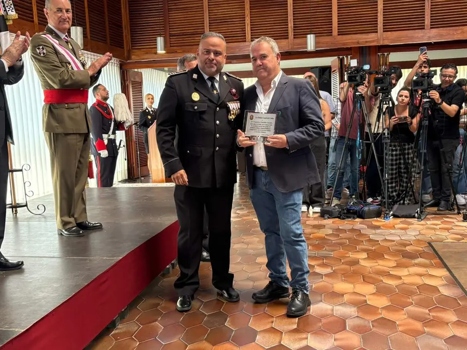 Acto institucional con motivo de San Urbano, patr&oacute;n de la Polic&iacute;a Local. Foto: Alma Palomino